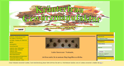 Desktop Screenshot of kraeuterfrau.info